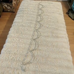 Metal chain link belt